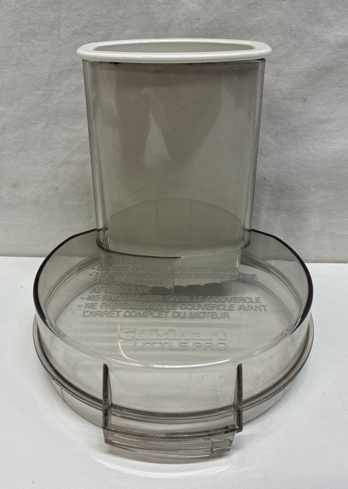 Cuisinart Little Pro Plus Replacement Lid And Pusher DLC-504