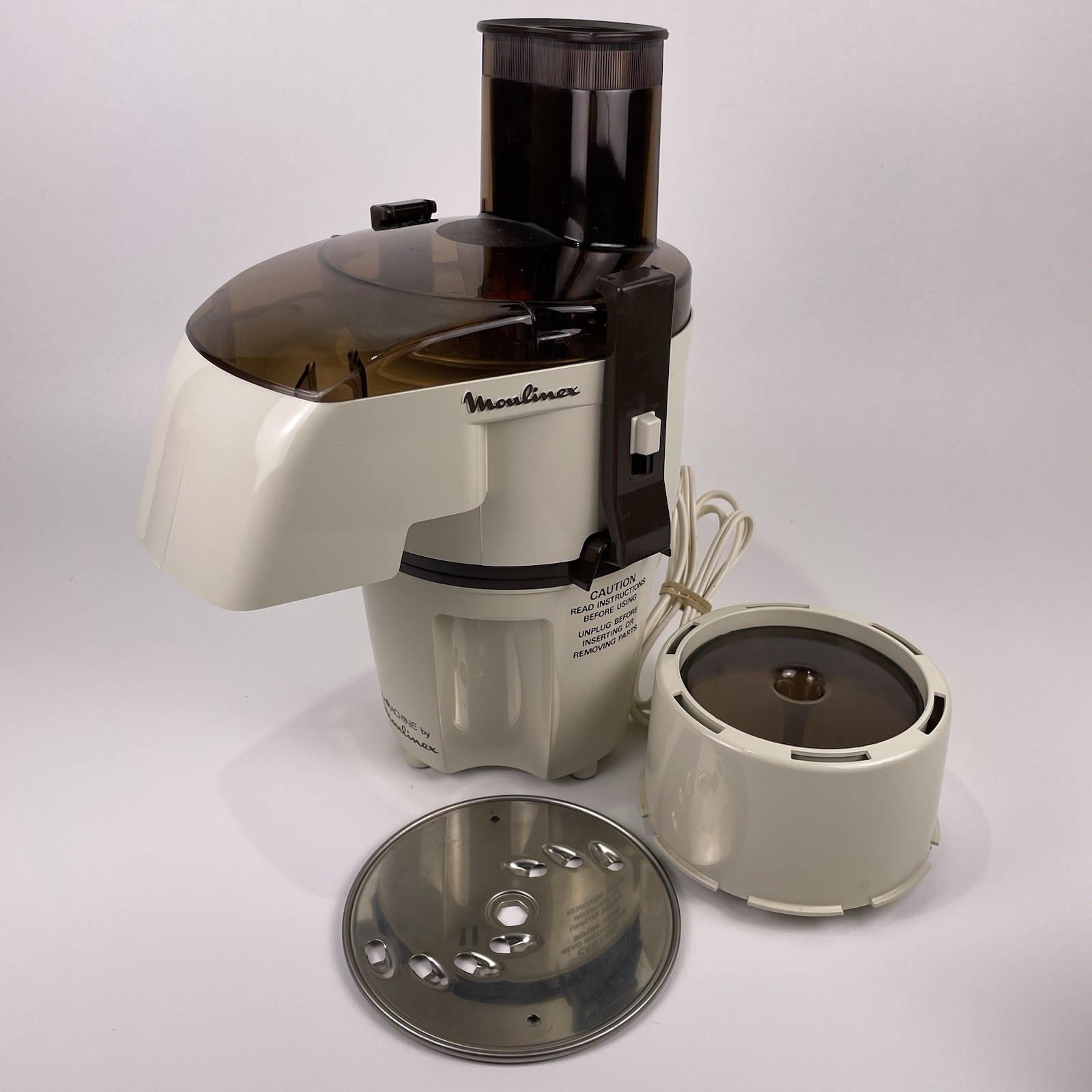 La Machine Food Processor by Moulinex Deluxe Model 390 TESTED WORKS