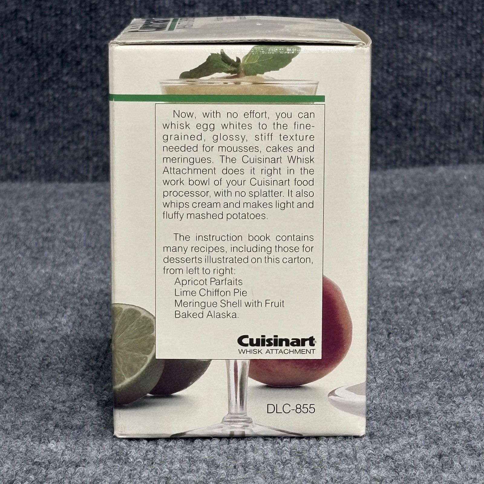 Cuisinart Whisk Attachment DLC-855 Custom 11 DLC-8 Food Processors Made in Japan