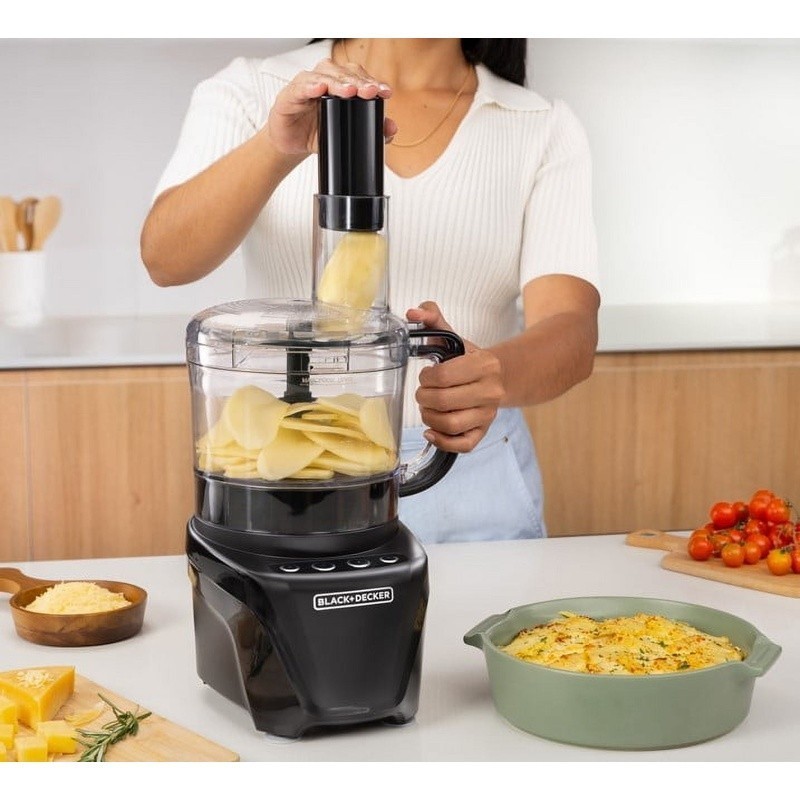 8-Cup Food Processor 850W Easy Assembly 2 Speeds Pulse Dishwasher Safe New