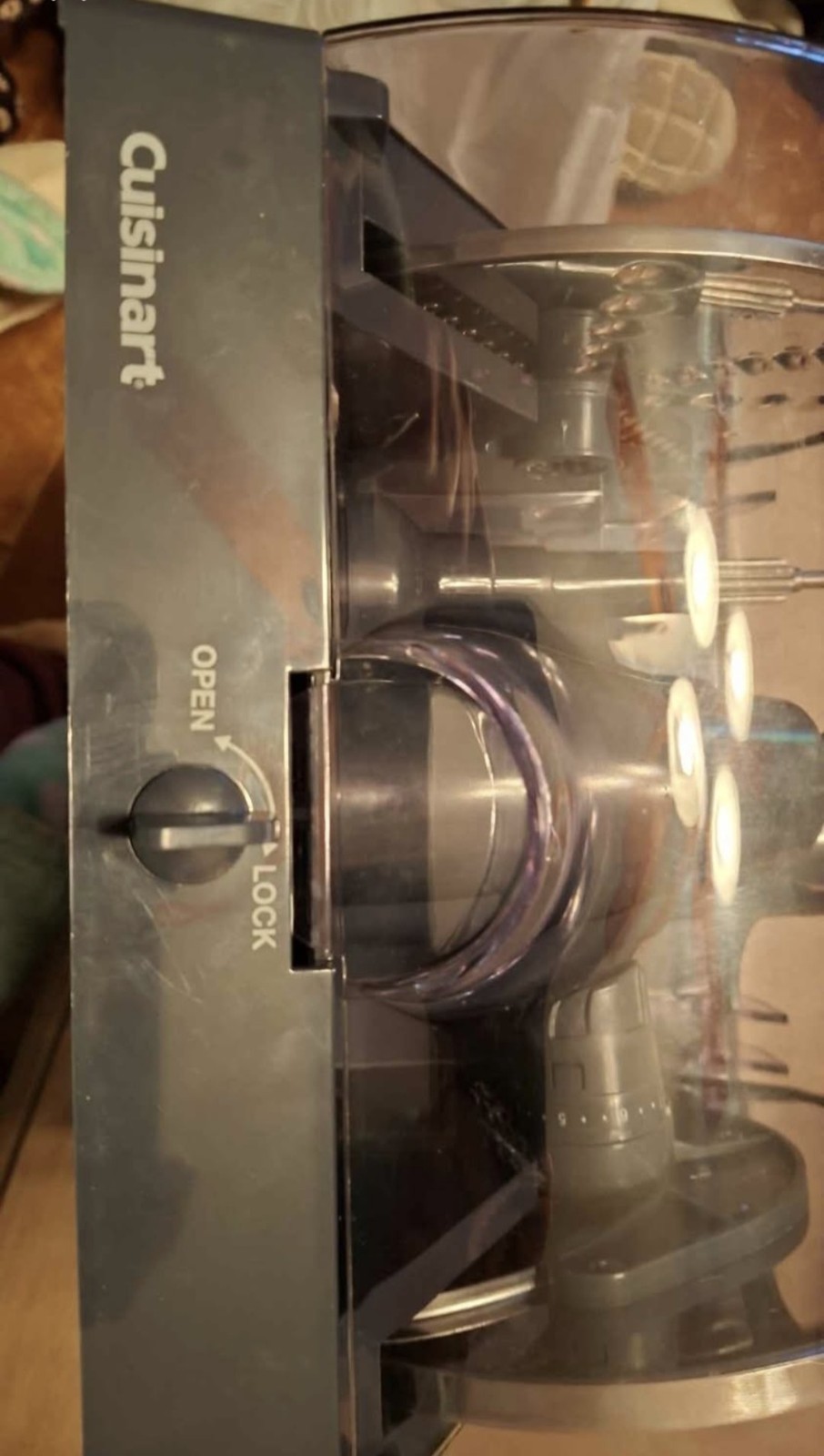 Cuisinart Food Processor FP-13SC Storage Case & Disc Blades Stem Attachments 6pc