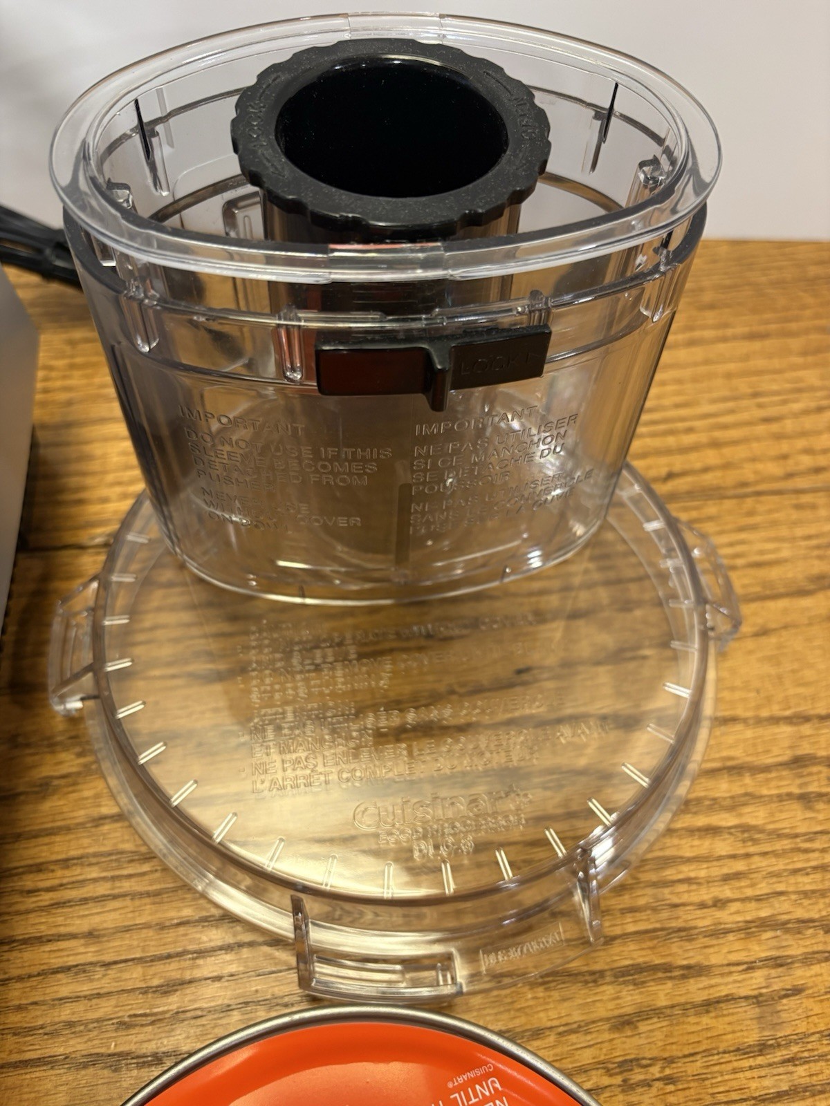 Cuisinart Custom Pro 11 Model DLC-8S TX 11 Cup Food Processor Complete EUC