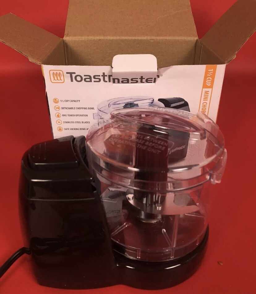 1 1/2 Cup Mini Chopper Toastmaster TM-61MC