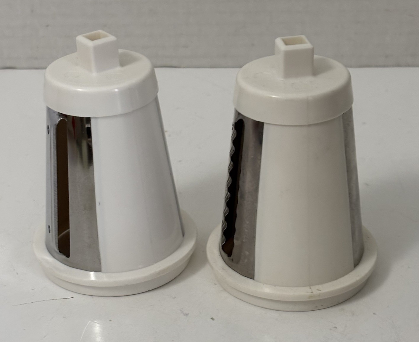 2 Replacement Parts Presto Salad Shooter Professional 291003 Slicer & Ripple