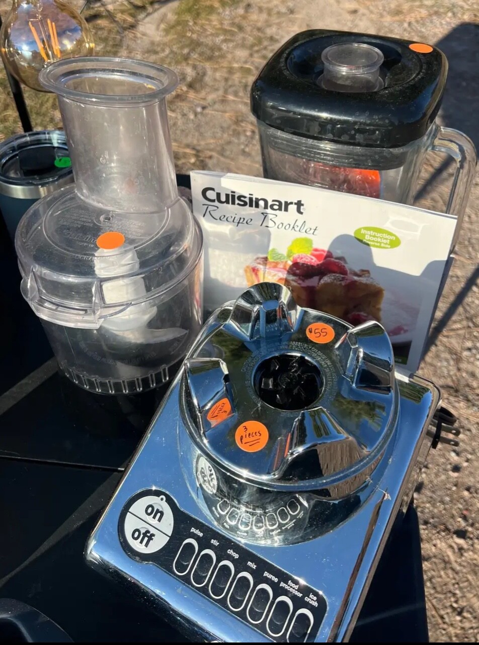 Cuisinart BFP-10CH PowerBlend Duet Blender/Food Processor Chrome