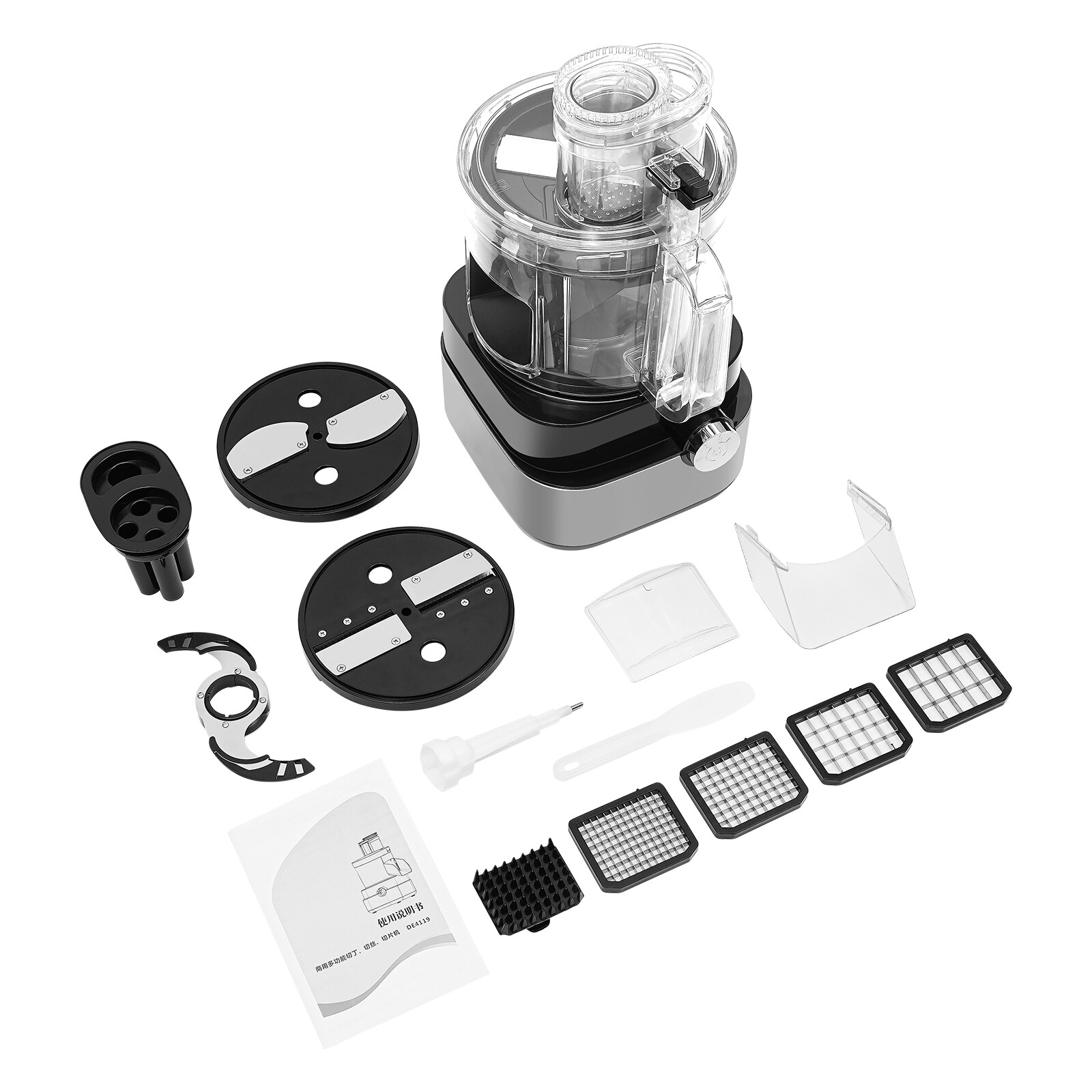 1.32 Gal Multi-Function Meat Grinder Food Processor Machine Vegetable Chopper
