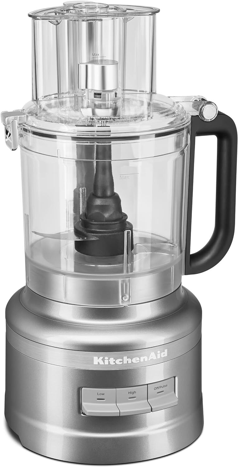 Brand New KitchenAid KFP1318CU 13-Cup Food Processor Electric Corded, Silver