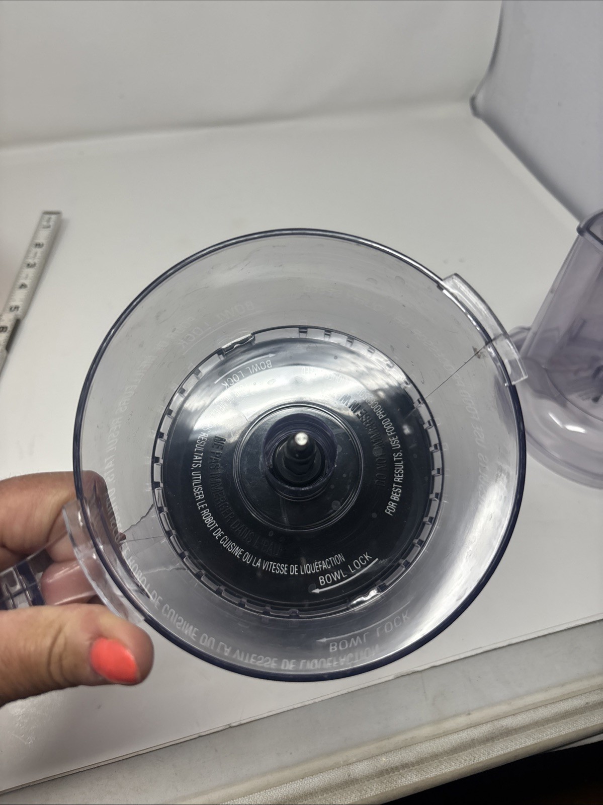 Cuisinart AFP-7 Smart Power Duet Food Processor Replacement Bowl Lid Pusher