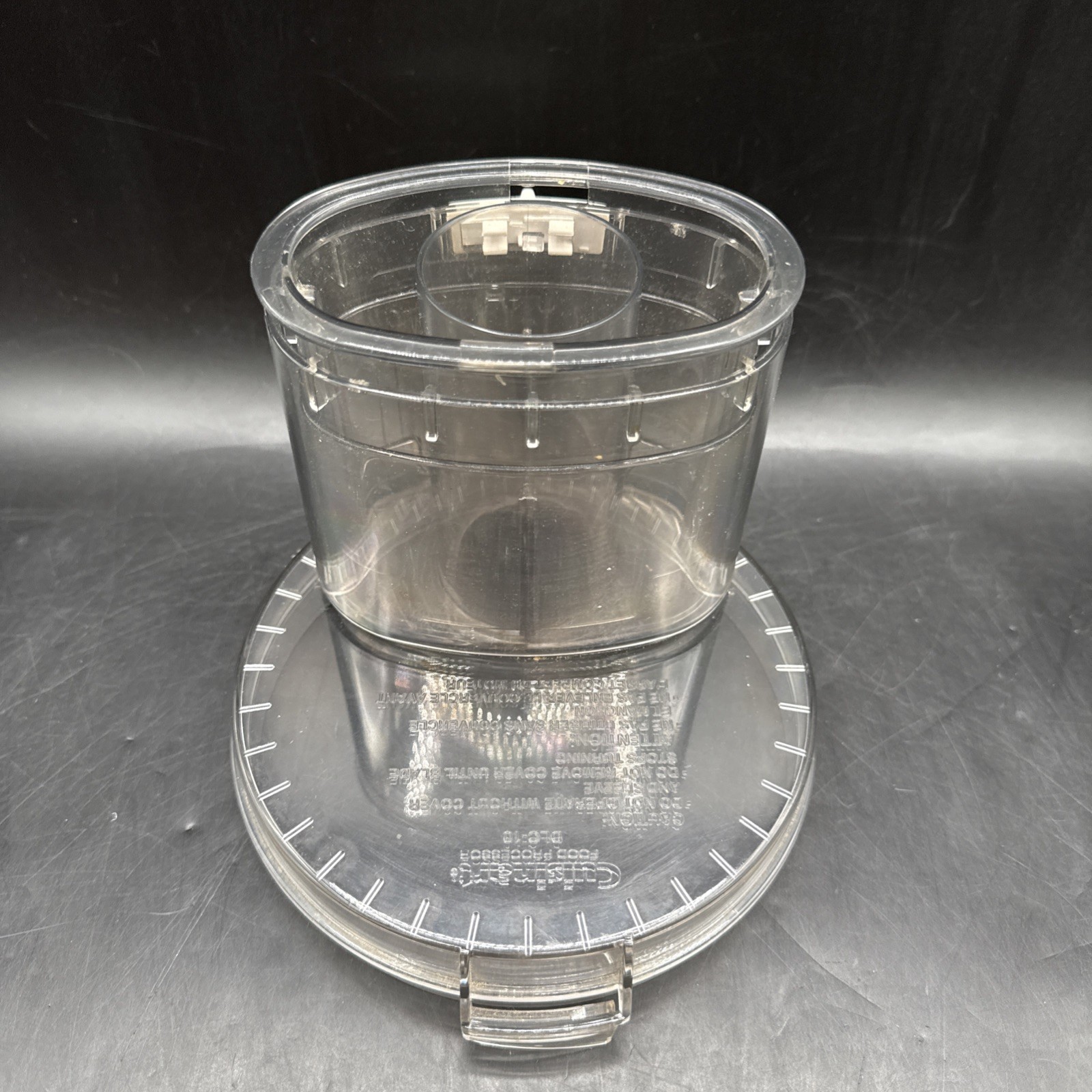 Cuisinart DLC-10 Food Processor Lid Chute Part DLC-117BGTX DLC-118BGTX
