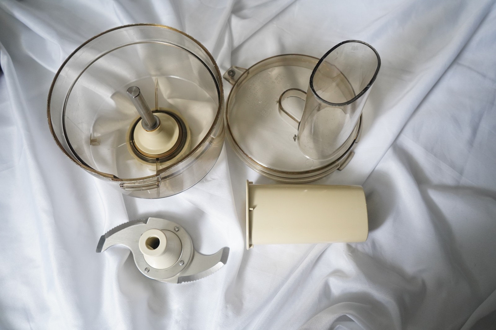 Bowl Lid Pusher and Chopper for GE Food Processor D1-4200