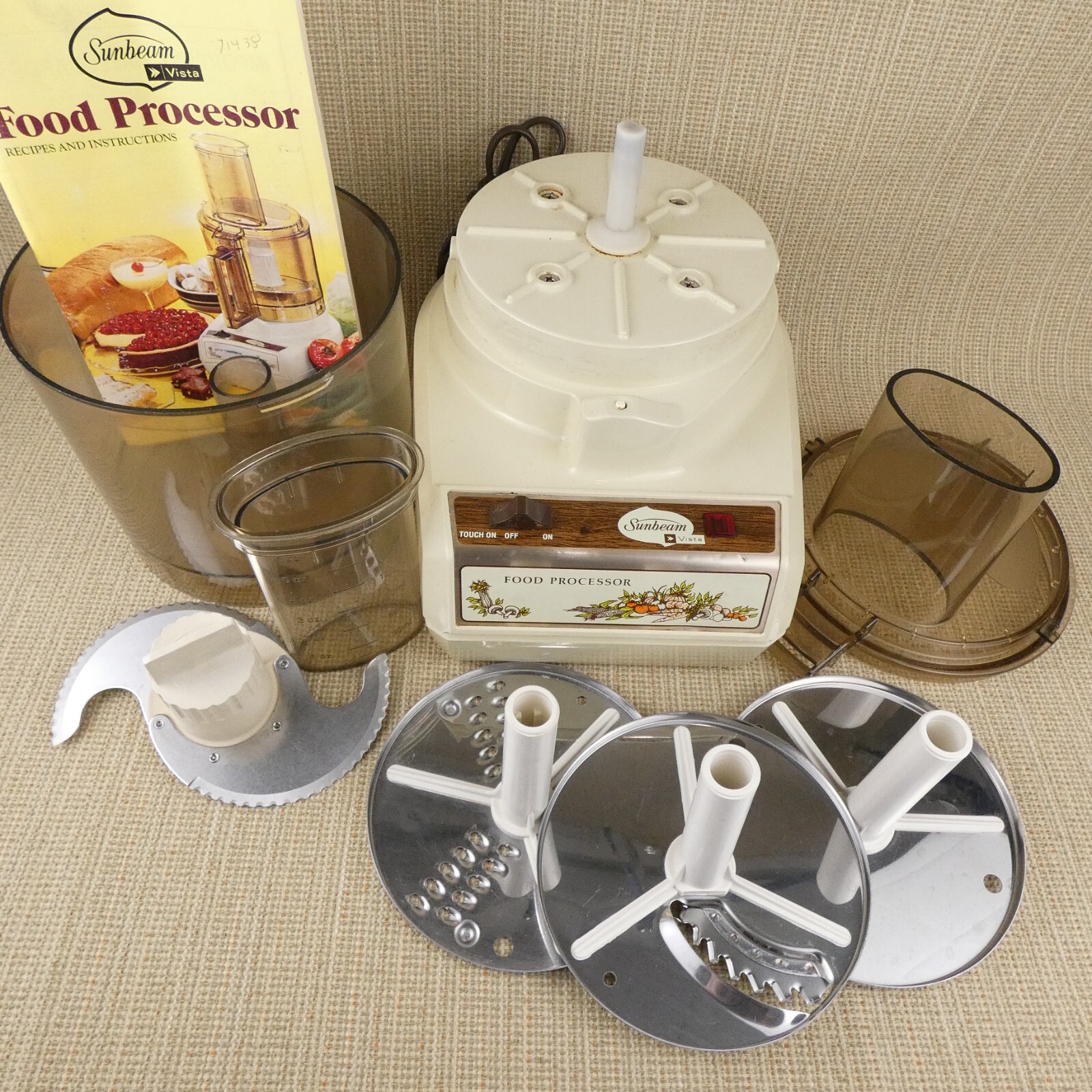 Sunbeam Food Processor Vista 714-38 Replacement Parts – CHOOSE PART