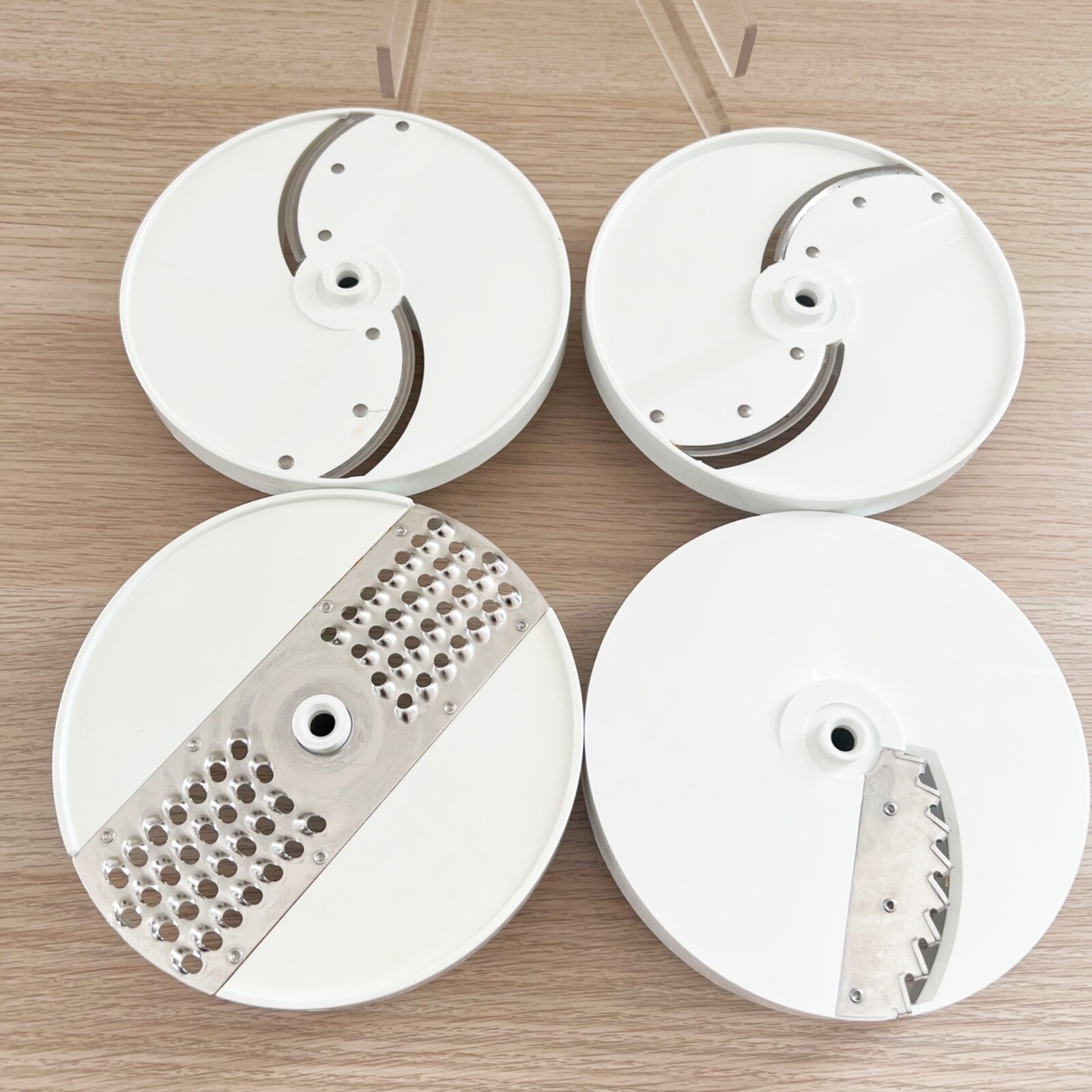 4 Oster Regency Kitchen Center Food Processor Slicing Shredding Cut Disc Blades