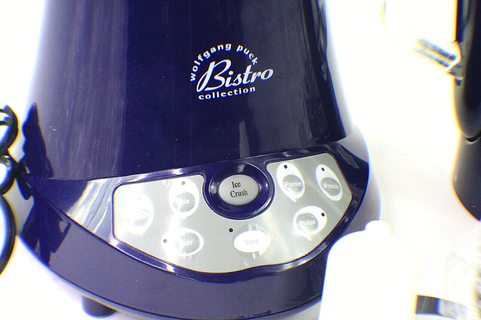 NEW Wolfgang Puck Bistro Collection Food Processor BLUE BBLFP001 W/ Blades