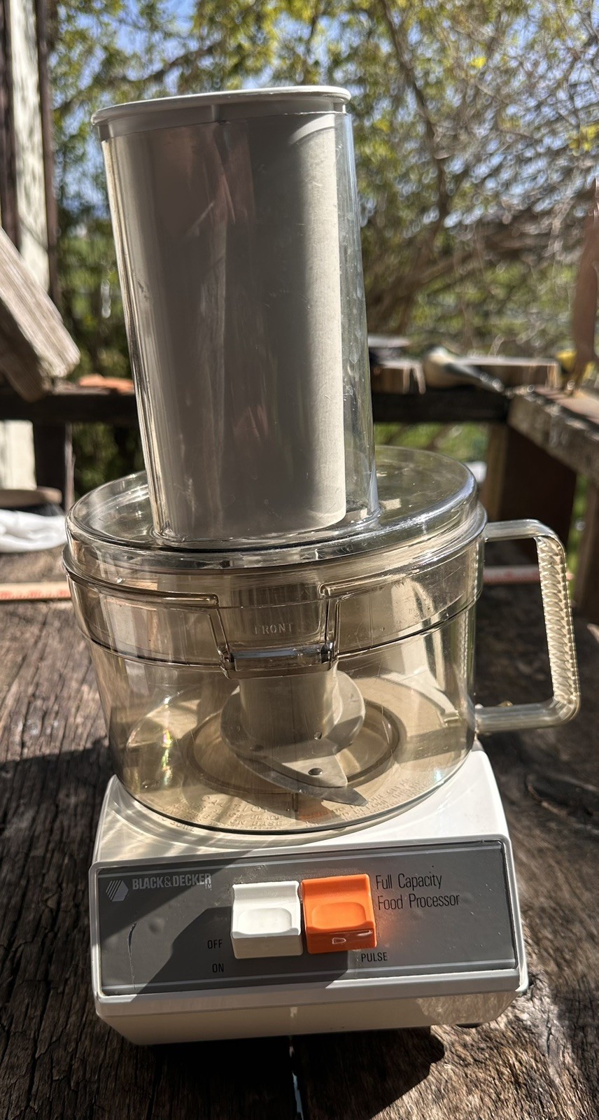 Vintage Black & Decker Full Size Food Processor D1FP1D Made in USA NICE!