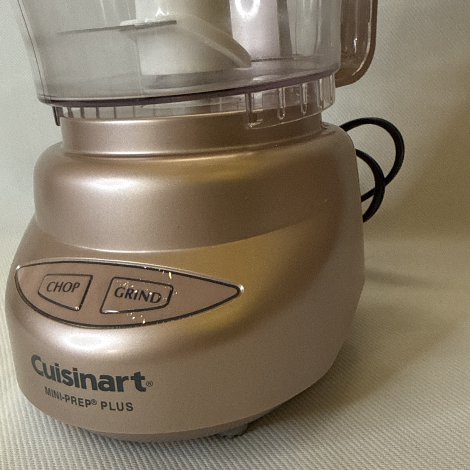 Cuisinart Mini Prep Plus Premier Food Processor Chopper Grinder Rose Gold Pink