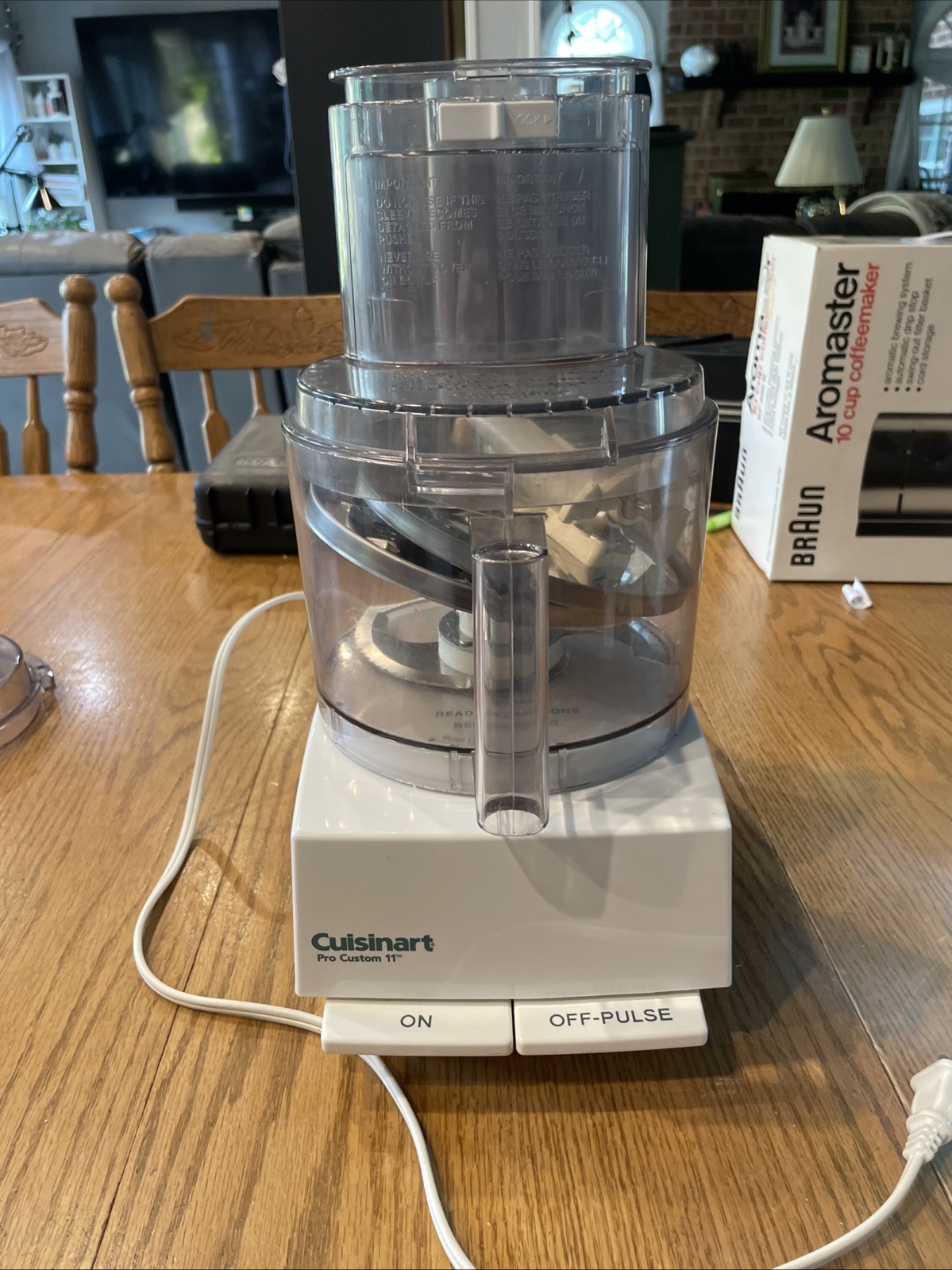 Cuisinart Pro Custom 11 Food Processor -8-Series/Tested Works.