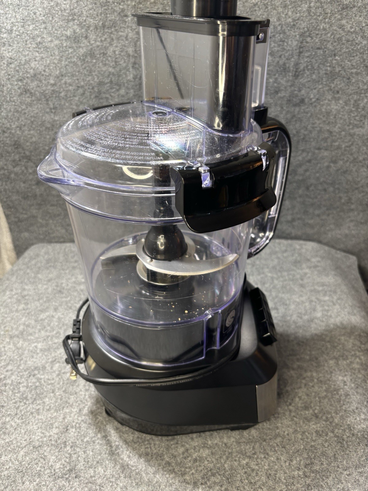 Hamilton Beach Stack & Snap Food Processor 12cup Capacity – Black (70727)