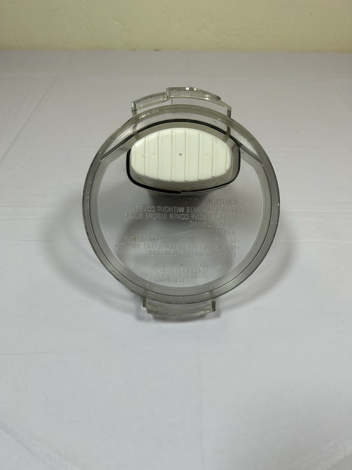 Cuisinart Handy Prep DFP-3 Lid & Pusher Replacement Part DLC-504TX