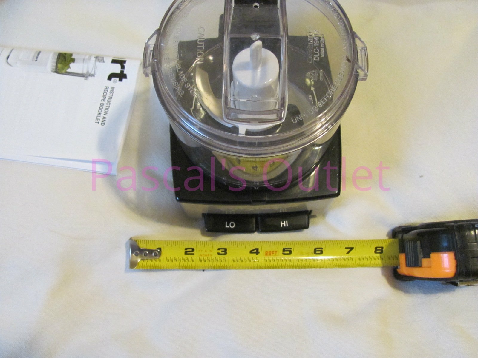 Cuisinart Mini-Prep 2.6-Cup Food Multifunction Processor Black Stainless DLC-1SS