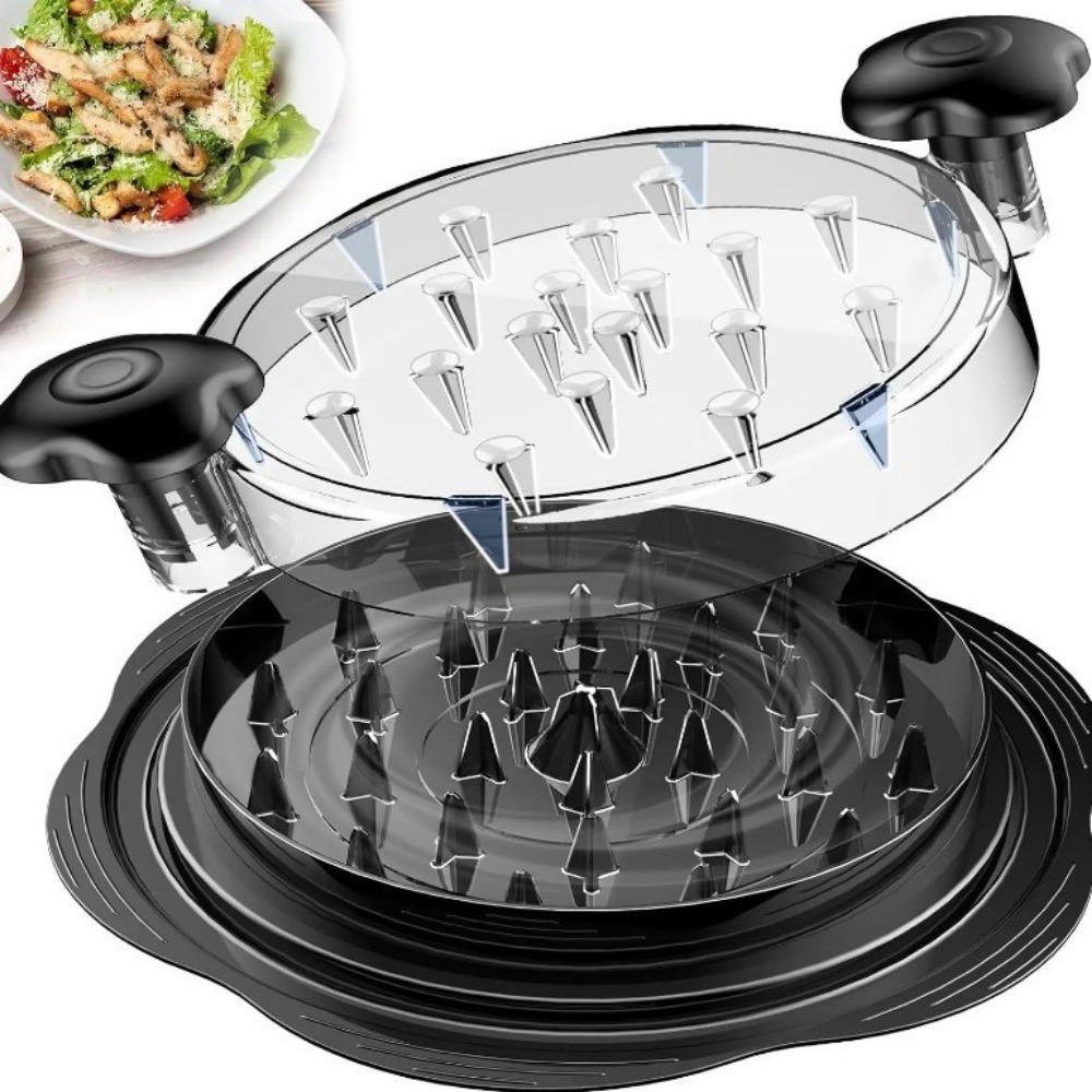 Large Chicken Shredder Tool Twist Meat Shredding Machine Handles Non-Slip No BPA