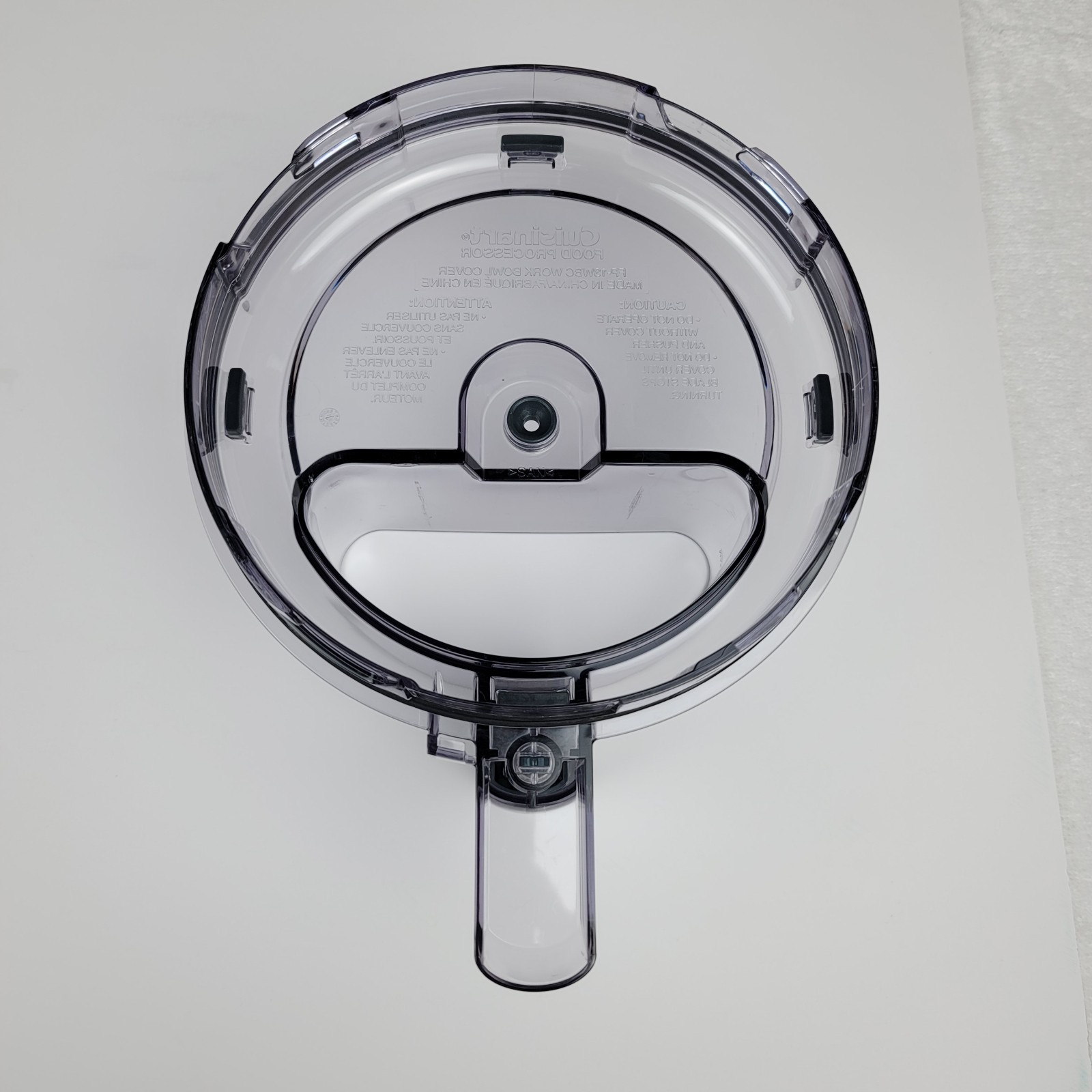 Cuisinart FP-13WBC Work Bowl Lid Cover Large Feed Food Processor Replacement