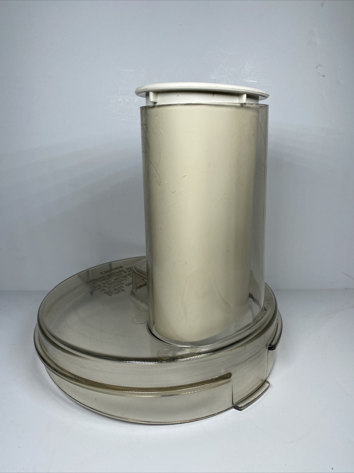 General Electric GE D3FP1B Food Processor Replacement Part Lid Top Cover Pusher