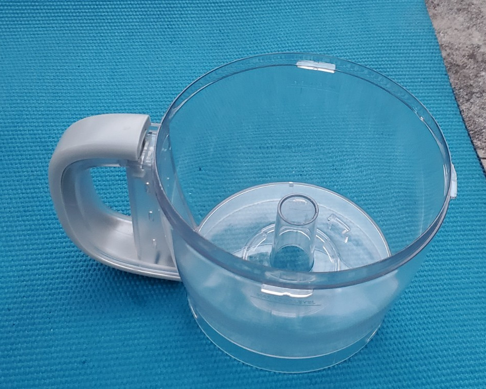 Black & Decker FP2500 Food Processor Work Bowl WHITE/GRAY Handle Replacement