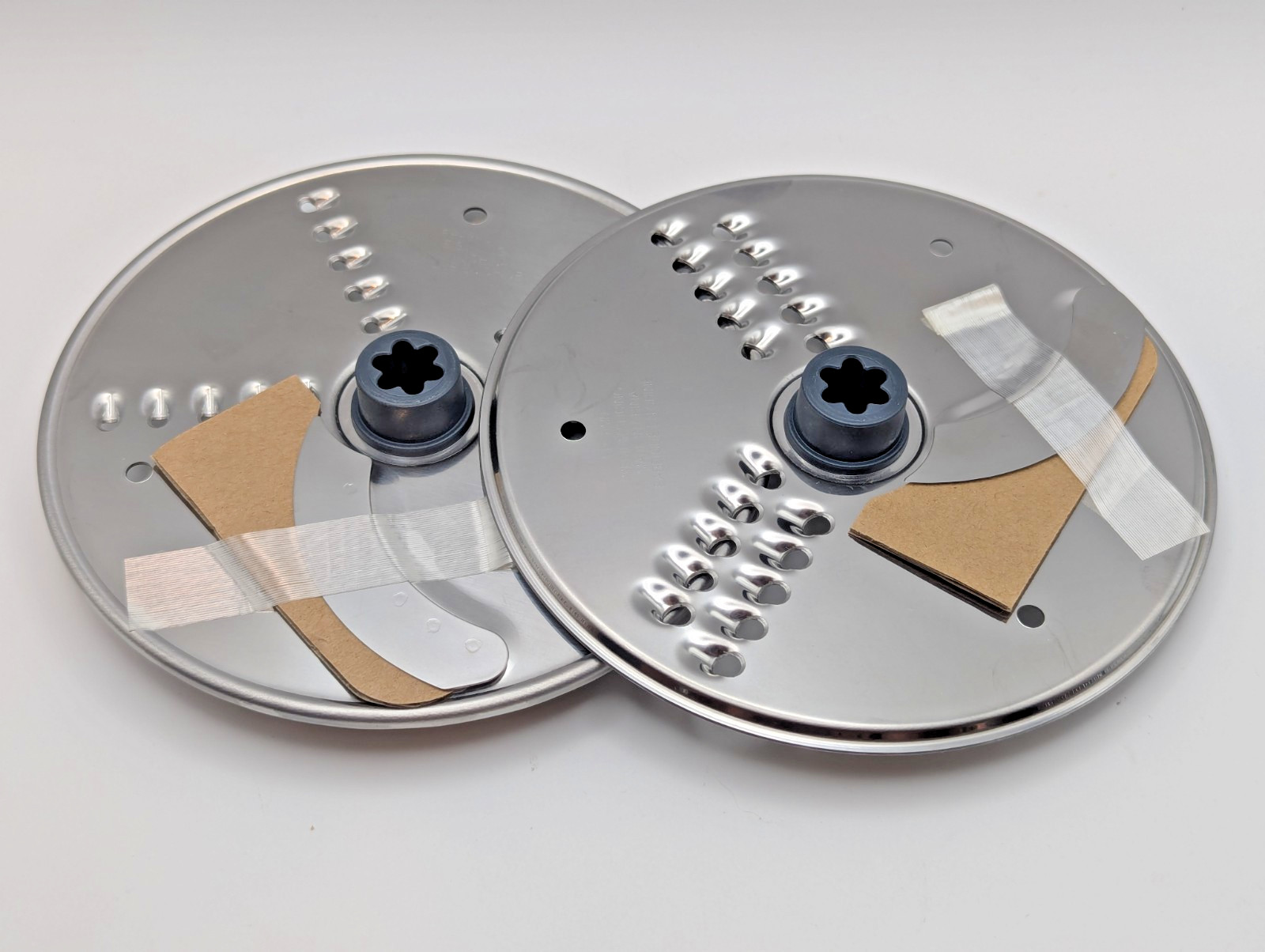 Cuisinart FP-8 Food Processor Slicing Discs Fine FP-8FD & Medium FP-8MD NEW