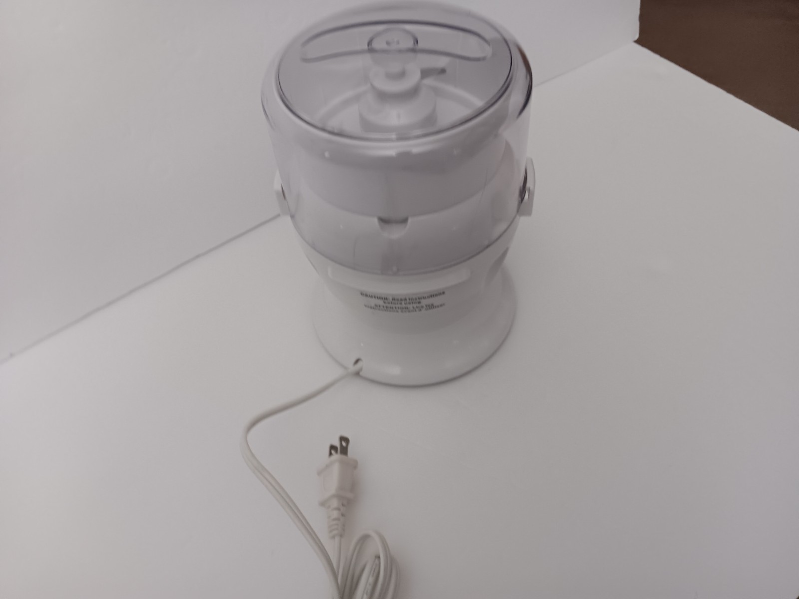 Ultimate Chopper CH-1-600W White Food Processor 600 Watts – Works Great!