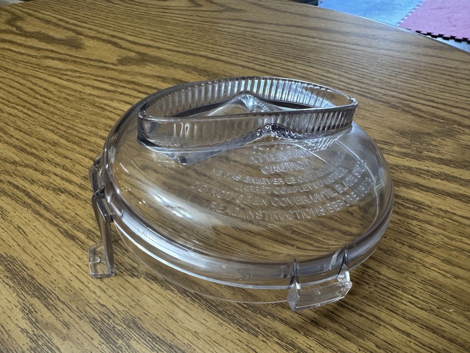 Cuisinart DLC-2A Mini-Prep Plus Work Bowl Rep LID Replacement Part DLC-AWBC