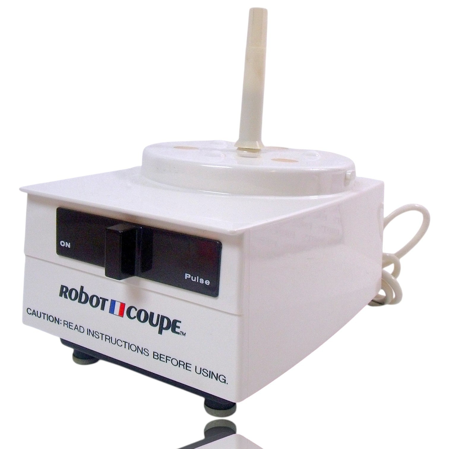 Robot Coupe Model RC 2800 Food Processor “Base Only” White Made in France Tested