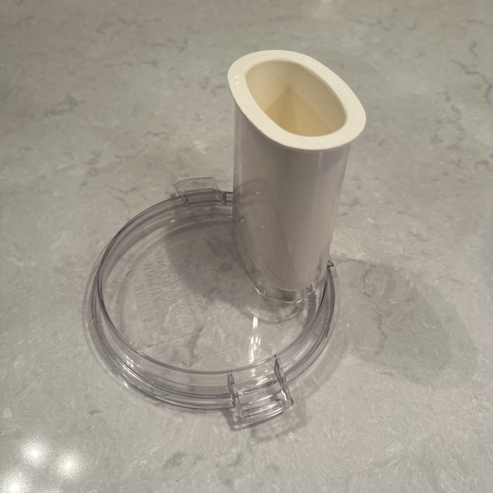 Vintage Sears Counter Craft Food Processor 400.822800 Replacement Lid And Pusher