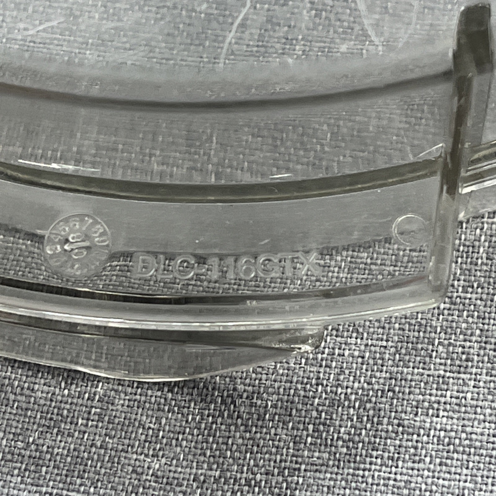 Cuisinart Pro Classic Food Processor DLC-116GTXT Flat Clear Lid & Cover Cap Fair