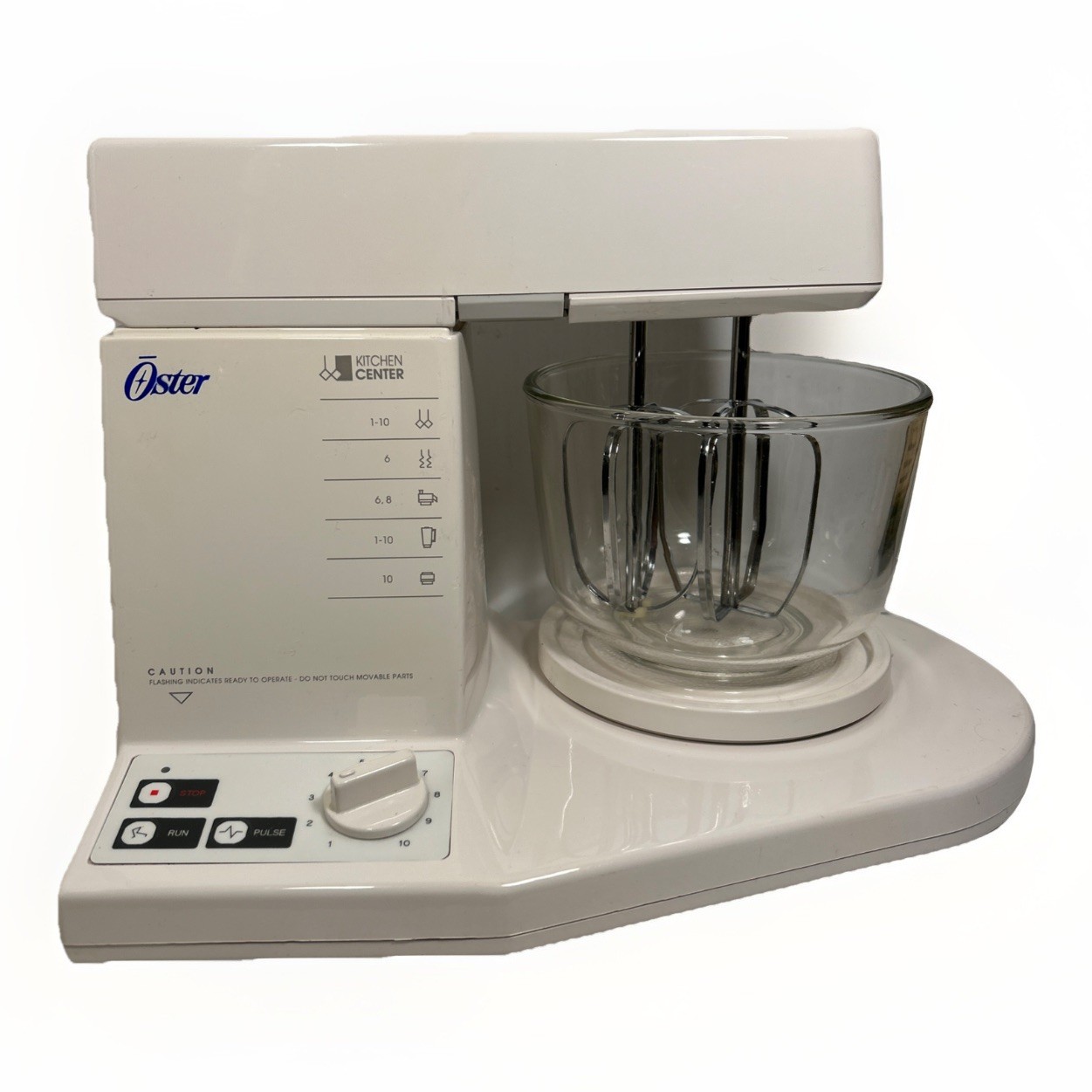 Oster Designer Kitchen Center Mixer Doughmaker Food Processor 5550-08A Working