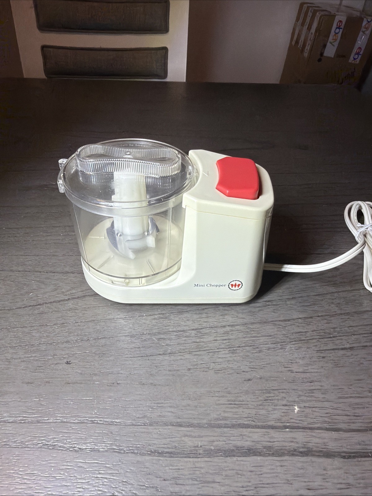Vintage Mini Food Chopper Processor Compact 60W – Model CI-9202