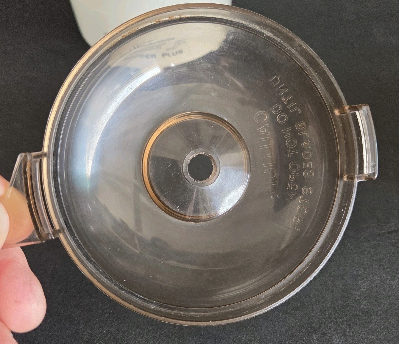 Vintage Sunbeam Oskar Jr. Chopper Plus Mini Food Processor Chopper 14131 Brown