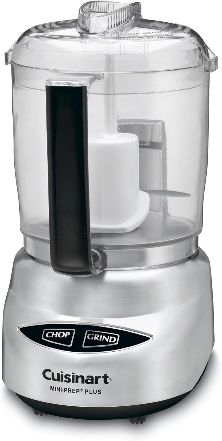 Cuisinart Mini Prep Plus Food Processor 4 Cup Brushed Stainless (Shiny)