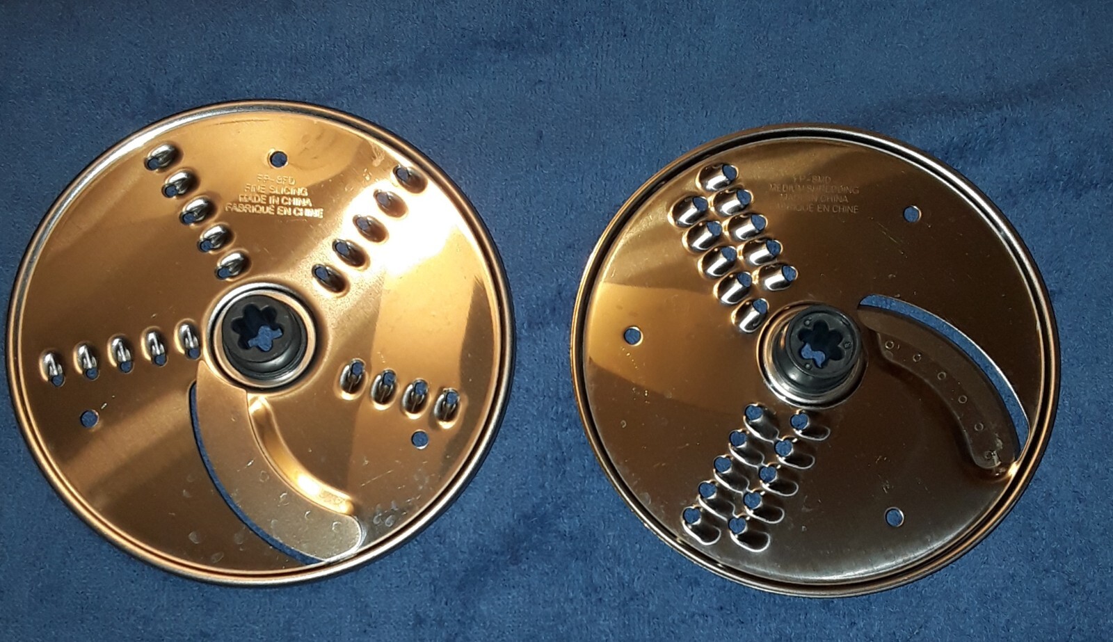 GENUINE Cusinart FP-8 Blades FP-8MD Medium Slicing and FP-8FD Fine Slicing
