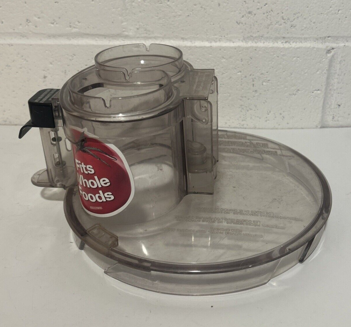 Hamilton Beach Model 70573 Food Processor Work Bowl Lid