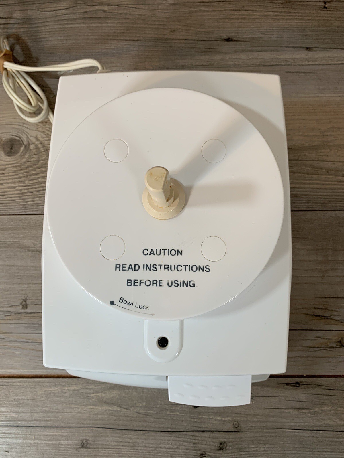Cuisinart Replacement Motor Base Only KFP-7TM White 7 Cup Food Processor WORKS