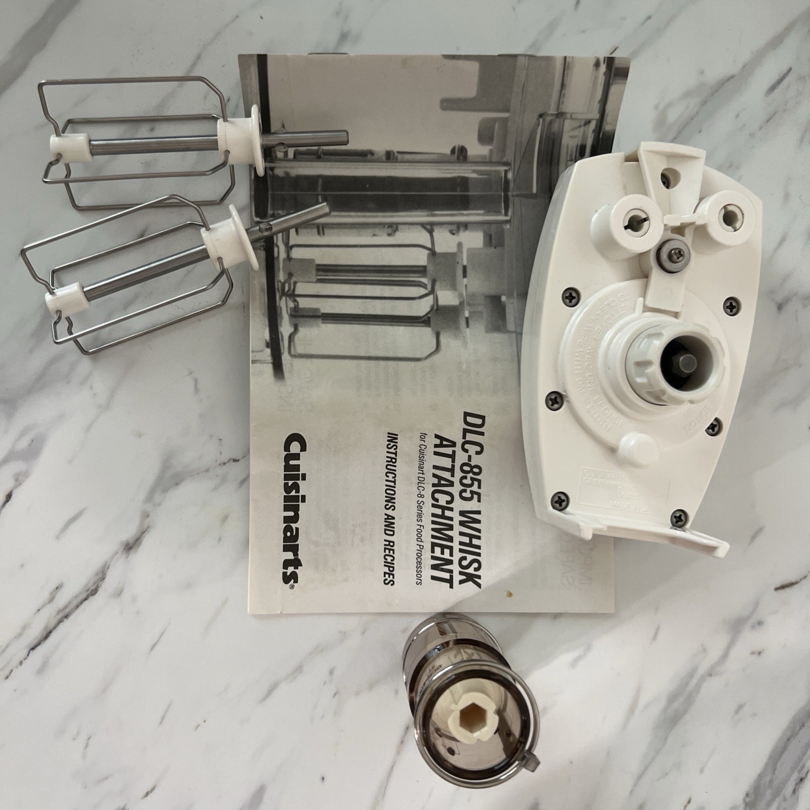 Cuisinart Whisk Attachment DLC-855 Custom 11 DLC-8 Food Processors Made in Japan