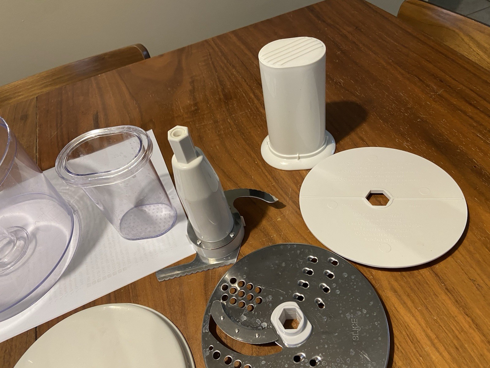 Black & Decker FP1445 Food Processor replacement PARTS BLADES Cover Pusher cup +