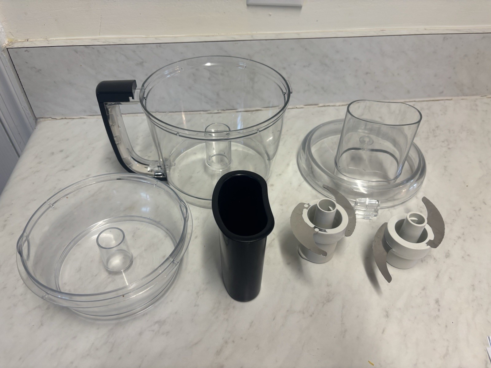 Working KitchenAid Silver KFP0711Cu0 7 Cup Food Processor TESTED WORKS