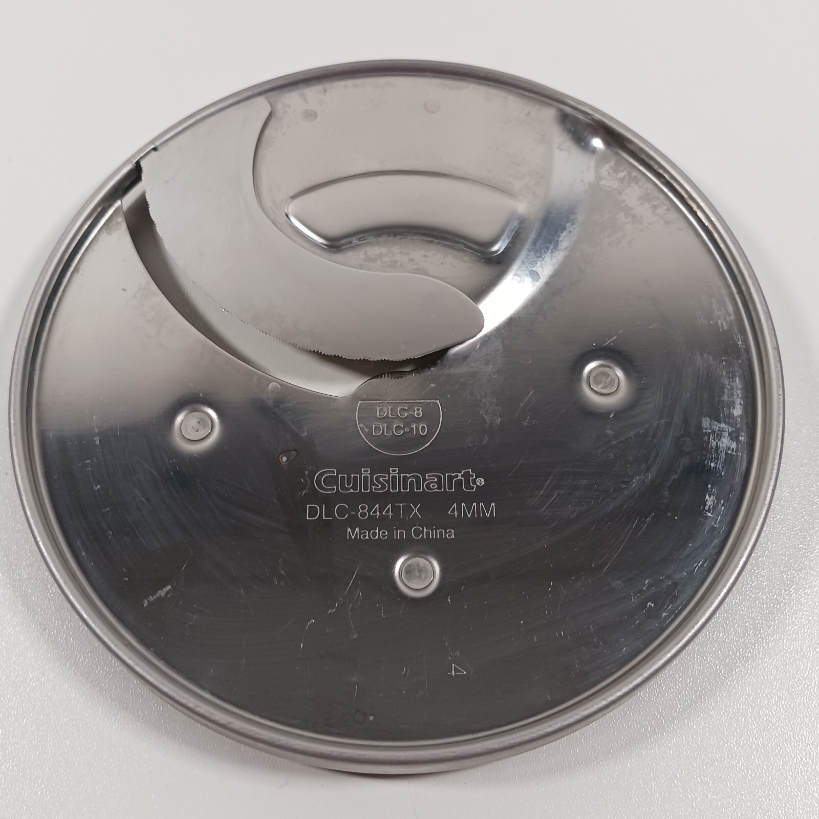Cuisinart DLC-8 Food Processor Disc Blade Set of 7 Blades and Holder Stand