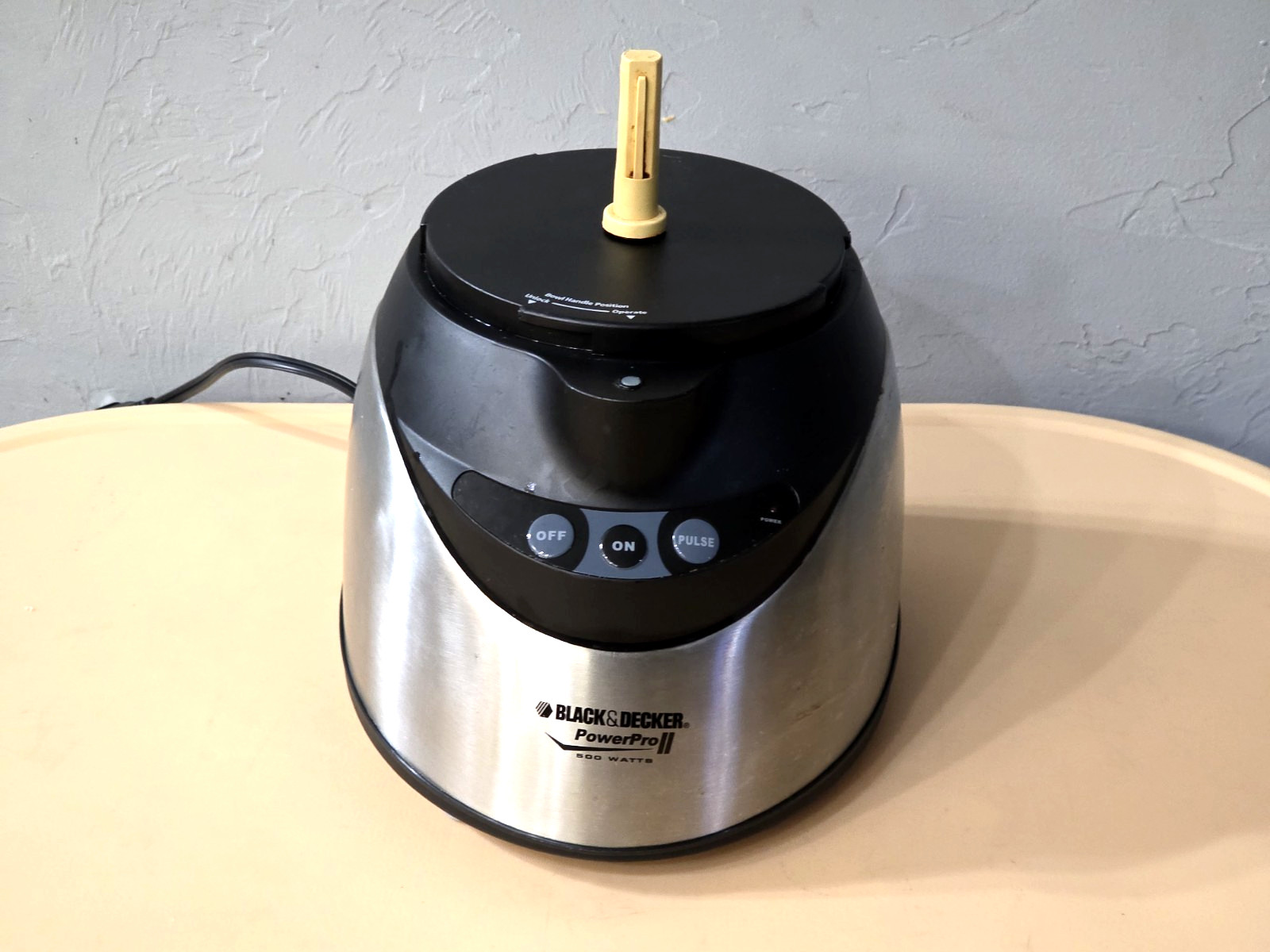 Black & Decker Food Processor Power Pro II 10 Cup Motor Base FP1550S Black