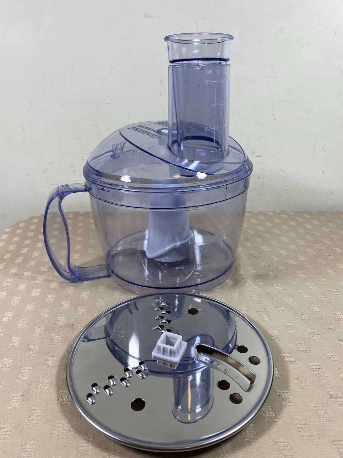 Hamilton Beach Food Processor 70550 70450 Bowl, Lid, & Pusher Two Blades