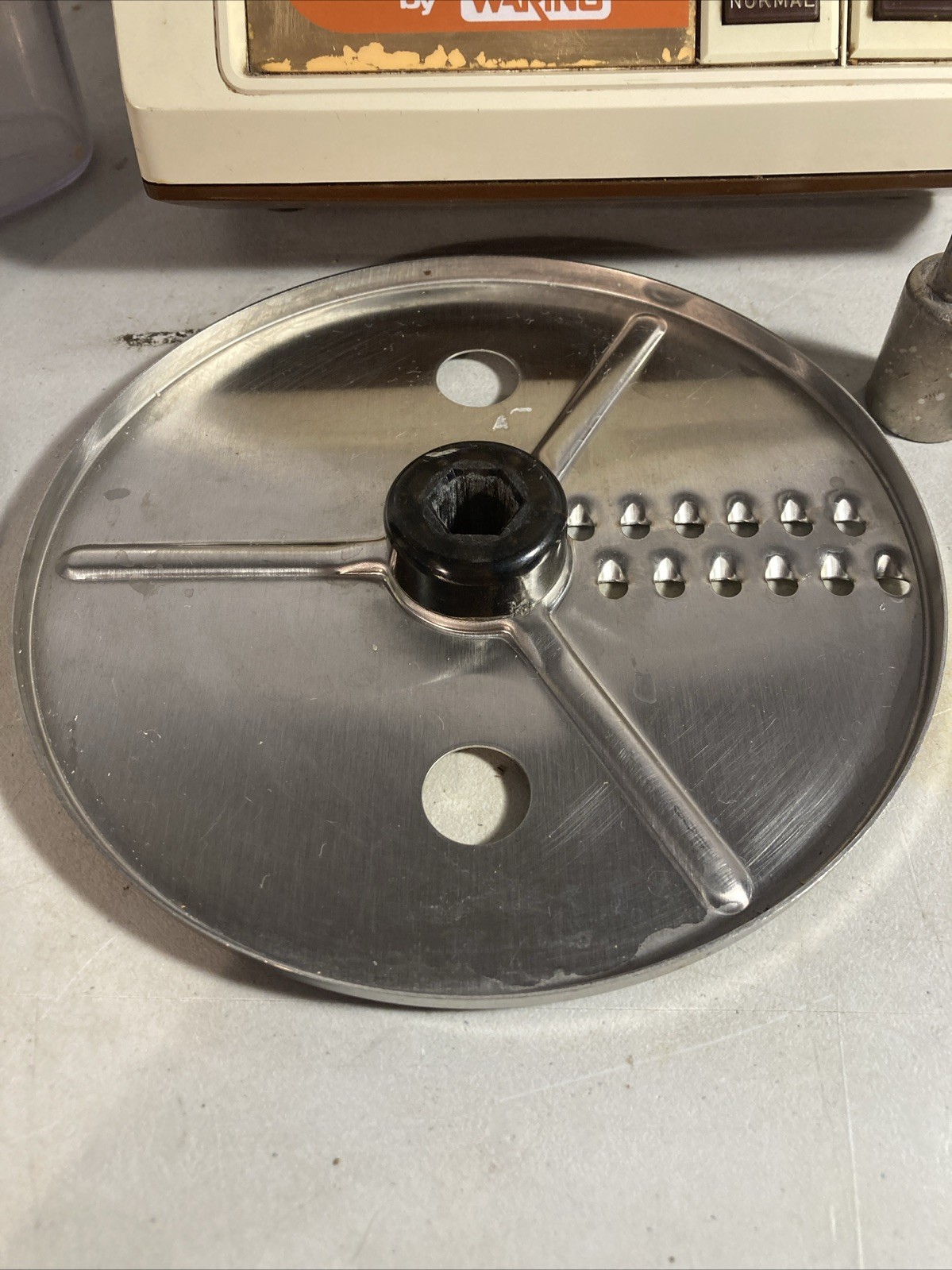 Vintage Food Processor by Waring. Model FP510. Blade 805. Tested