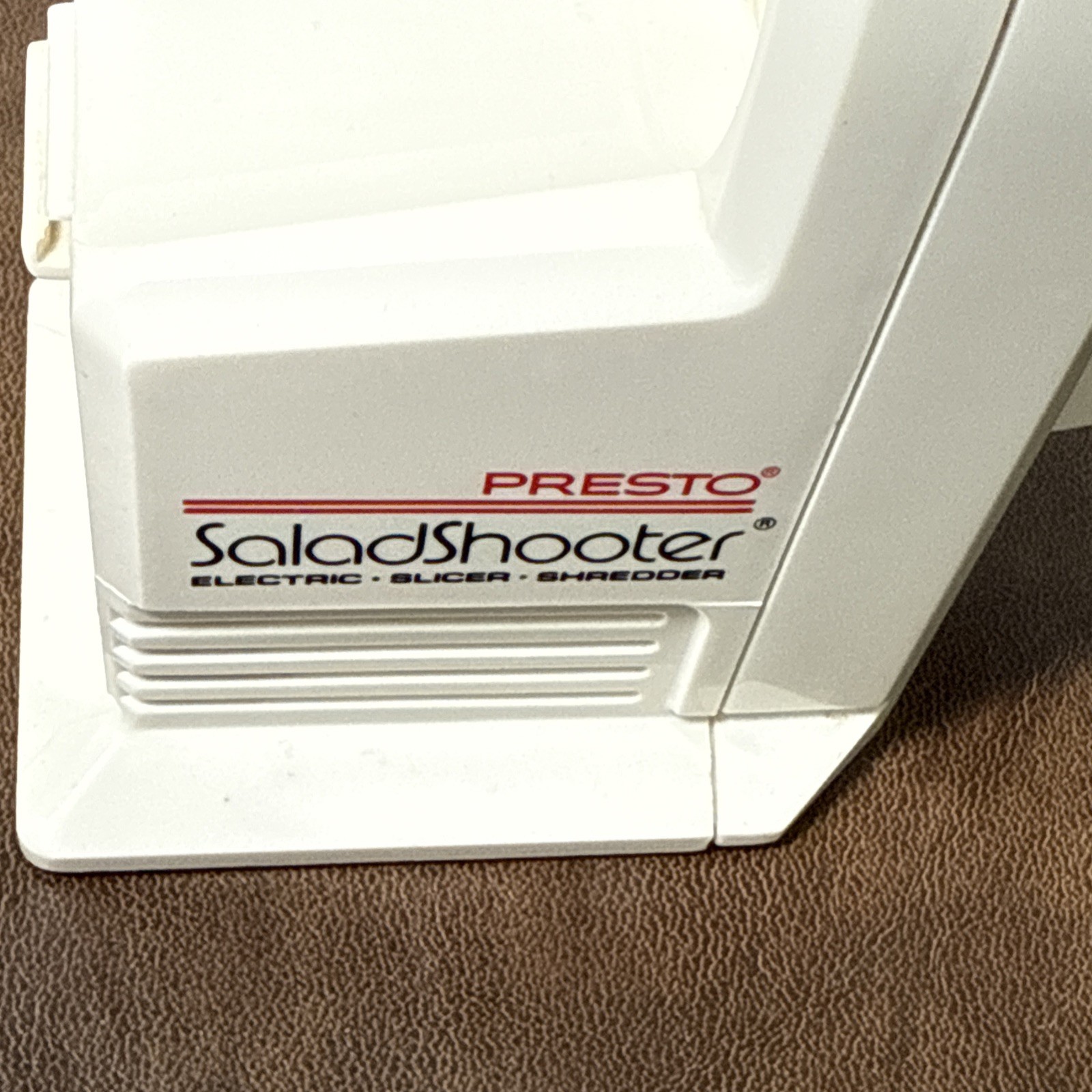 Presto Salad Shooter Model 0291001 Replacement Base Unit – Off White EUC