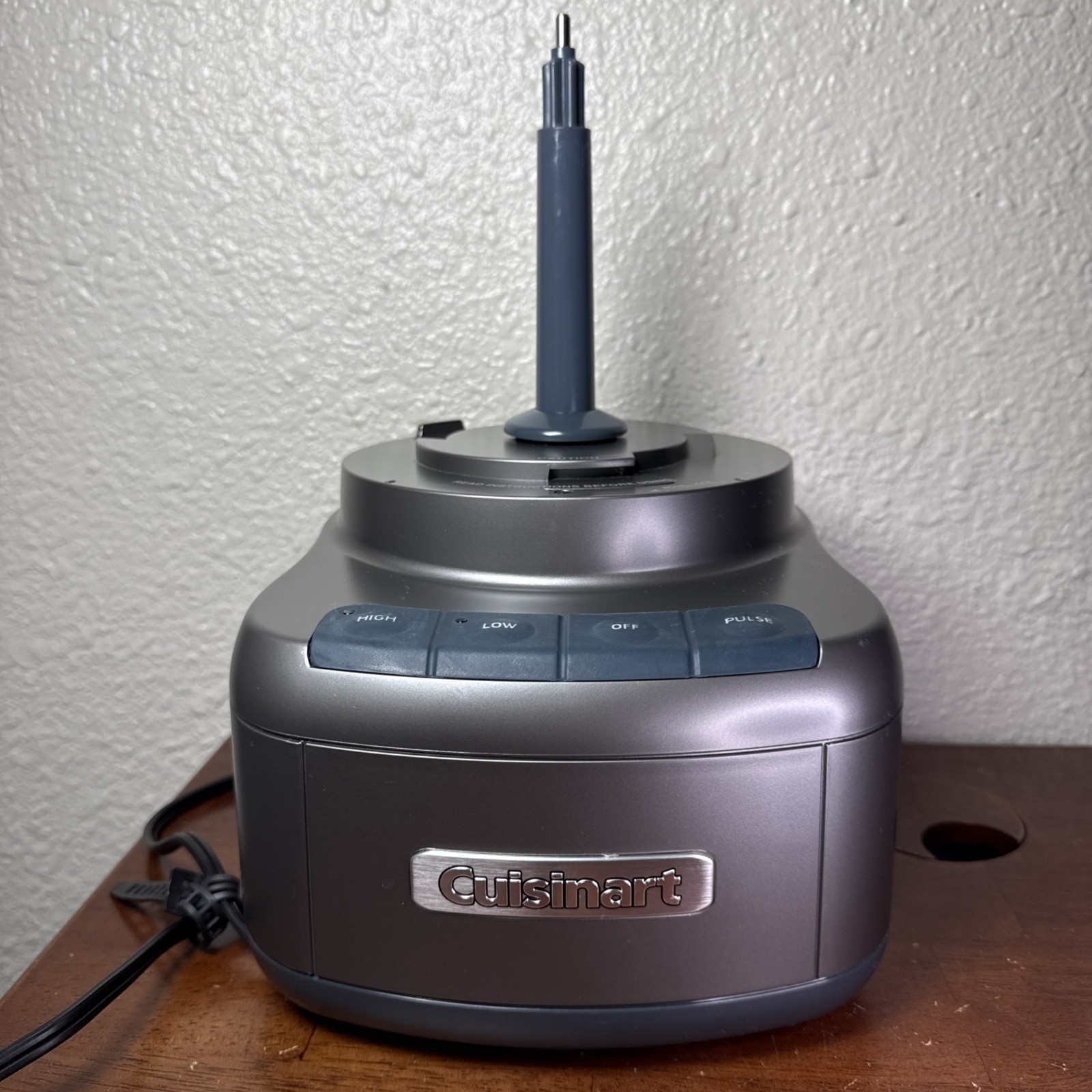 Cuisinart Elemental 8 Cup Food Processor Motor Base Model FP-1 Works