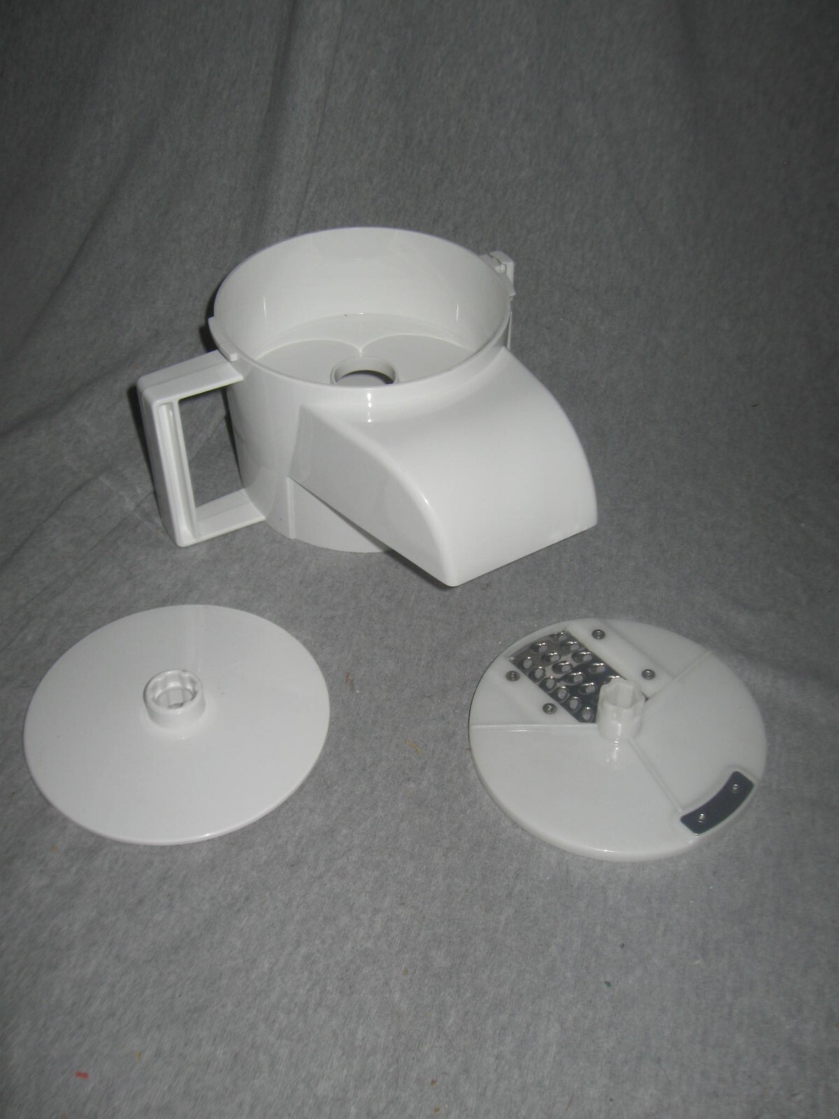Cuisinart Handy Prep DFP-3 Food Processor Lid Food Pusher DLC-507TX Chute Blade